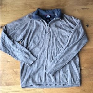 Brown North Face Sweater